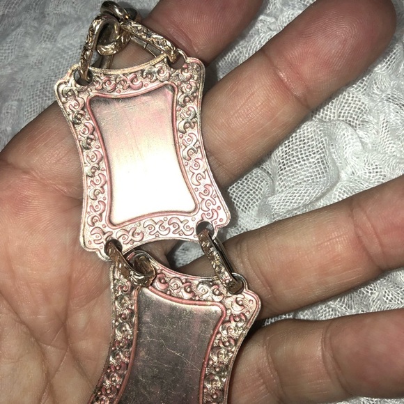 Vintage metal belt made in Hong Kong- 28” and 6” of chain- - Picture 3 of 7